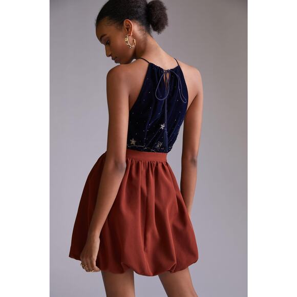 NEW Anthropologie Sunday In Brooklyn A-Line Mini Skirt - M - Picture 2 of 3